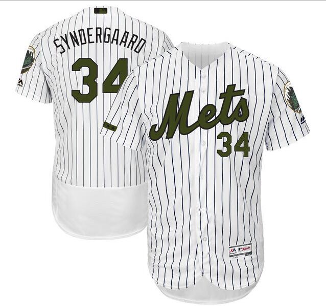 Men Noah Syndergaard Baseball Jersey  Commemorative Edition