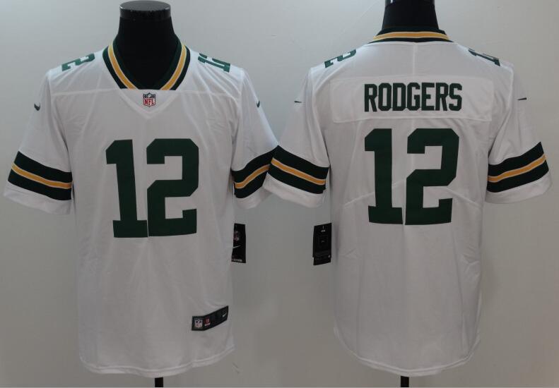 Green Bay Packers 12 Rodgers Footbal Jersey