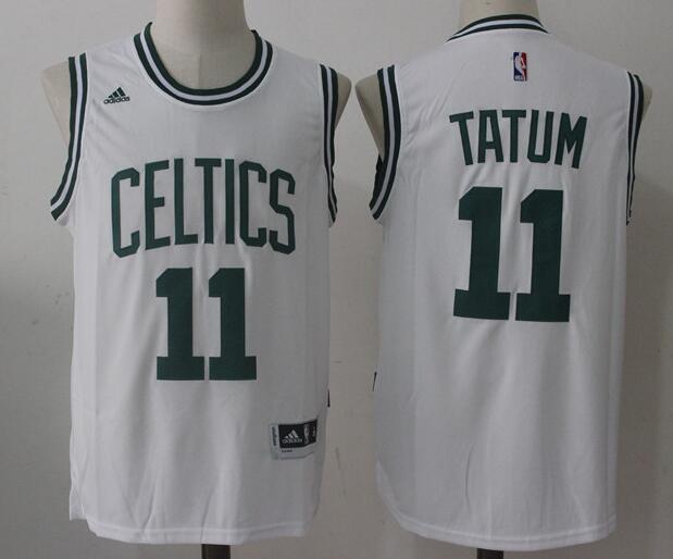 men's 11 Jayson Tatum Basketball Jersey white