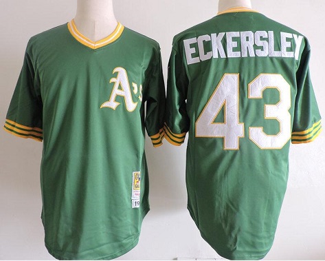 43 DENNIS ECKERSLEY Baseball jerseys