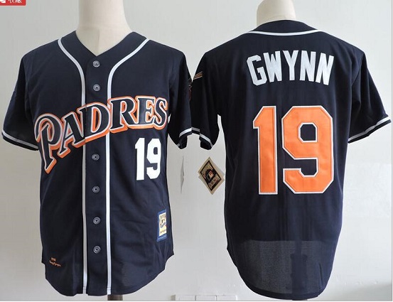 San Diego Padres 19 Tony Gwynn  Baseball Jersey