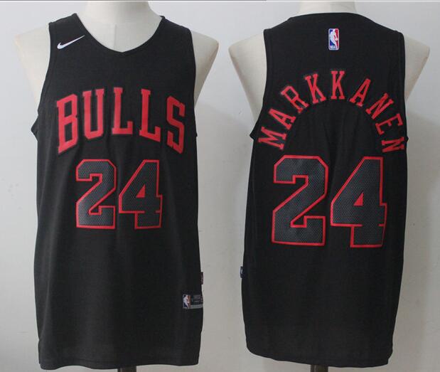 Nike Men Chicago Bulls 24  Lauri Markkanen Basketball Jersey