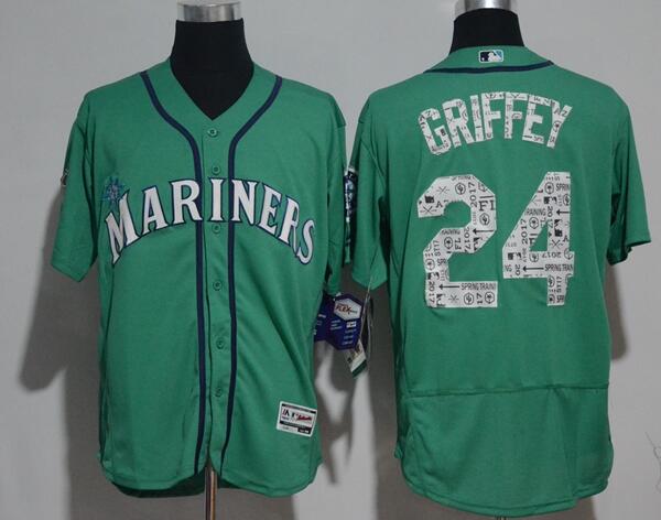 2017 Spring Training 24 Ken Griffey Baseball Jersey