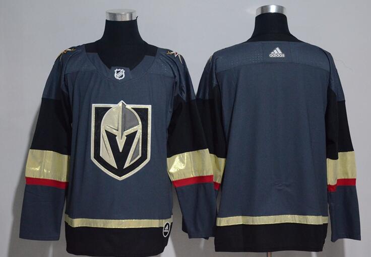 Adidas Men's Vegas Golden Blank Hockey Jersey Black