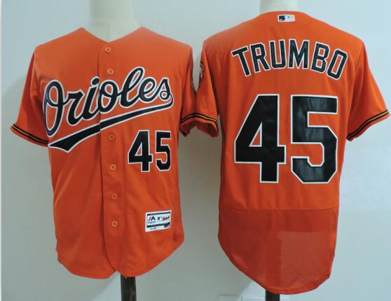 Men's Baltimore Orioles Mark Trumbo Baseball Jersey