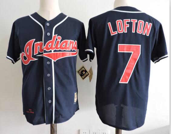 Cleveland Indians 7 Kenny Lofton Jersey