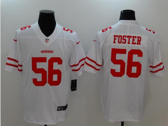 Men's San Francisco 49ers Reuben Foster Nike Scarlet 2017 Draft Pick Jersey