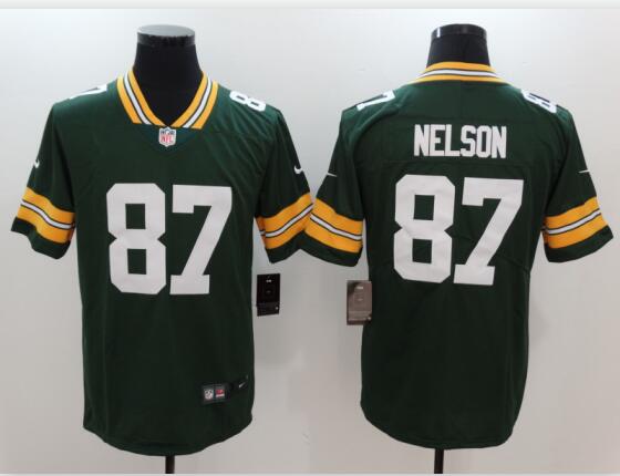 Men Green Bay Packers Jordy Nelson Football Jersey