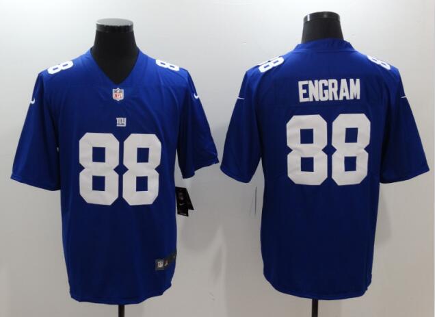 Men's New York Giants Evan Engram Nike Royal 2017 Draft Pick Game Jersey