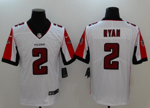 Men's 2017 New Embroidery #2 Matt Ryan Jersey white