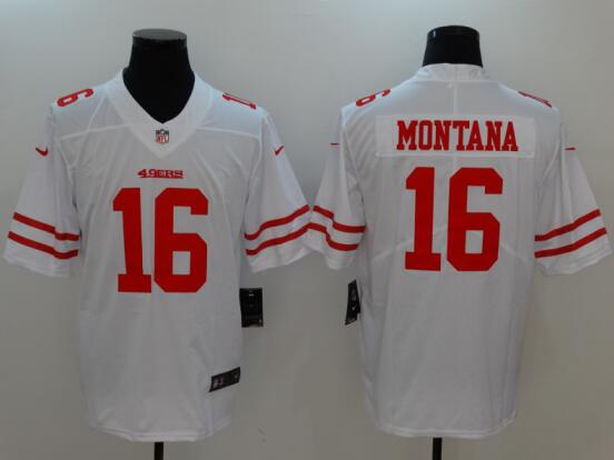 Mens Joe Montana 16 Elite Football Jersey