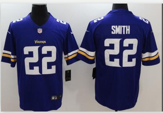 Mens Minnesota Vikings Harrison Smith Nike Purple Game Jersey