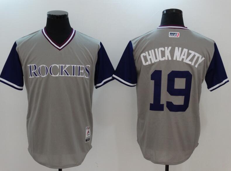 Men's Colorado Rockies Charlie Blackmon 