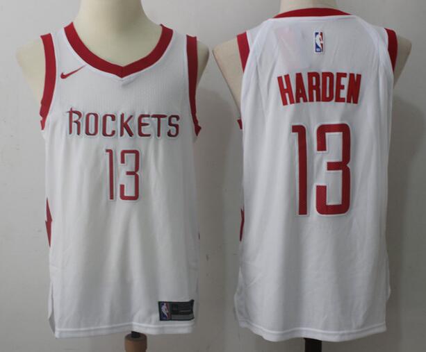 Nike Mens 13 James Harden nba basketball jerseys White