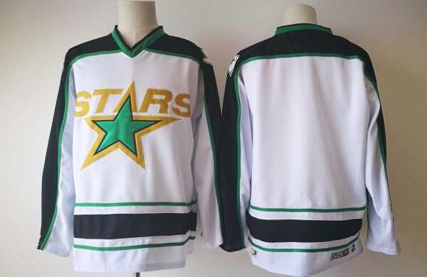 Dallas Stars Blank Hockey Jersey White