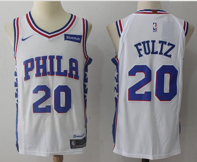 Nike New Mens New 20 Markelle Fultz Basketball Jersey Stitched White