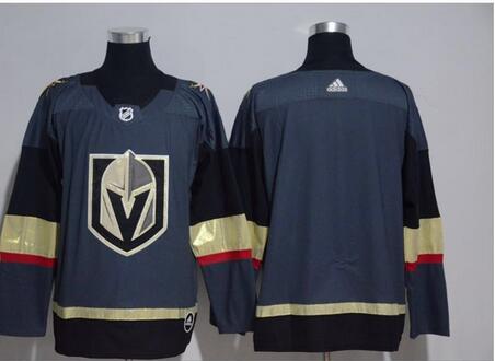 Adidas Men's Vegas Golden Blank Hockey Jersey Black