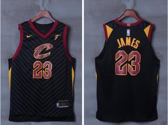 Nike Mens Cleveland 23 Lebron James Basketball Jerseys