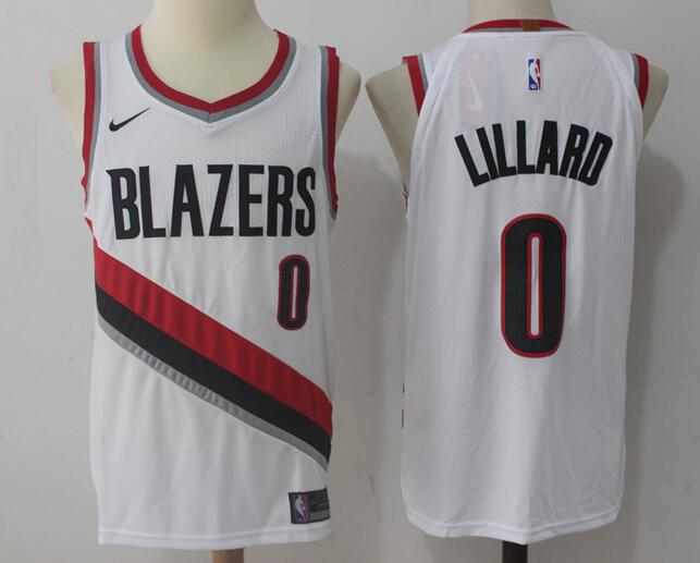 New Nike Portland Trail Blazers 0 Damian Lillard Latin Nights Swingman men nba basketball jerseys