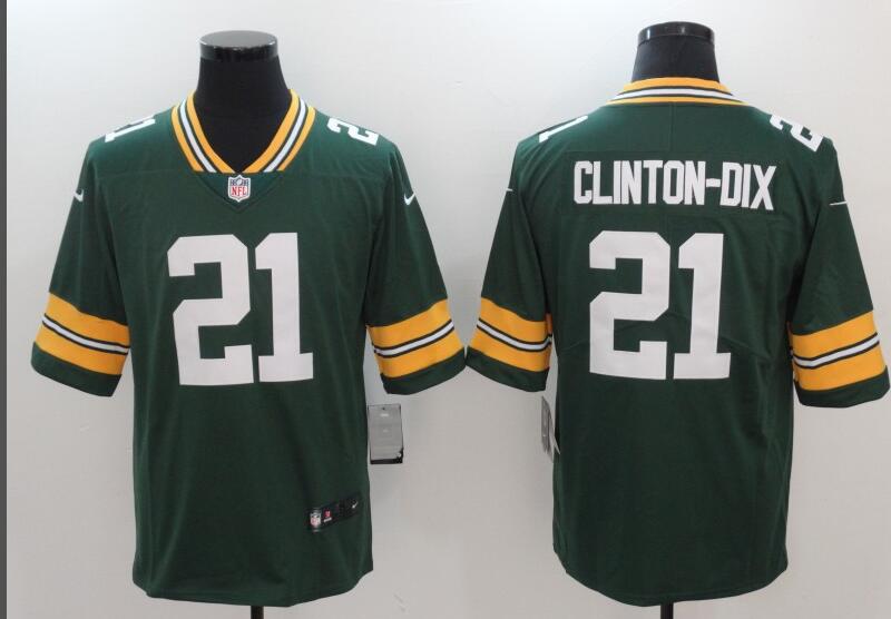 Mens Green Bay Packers Ha Ha Clinton-Dix Nike Green  Jersey