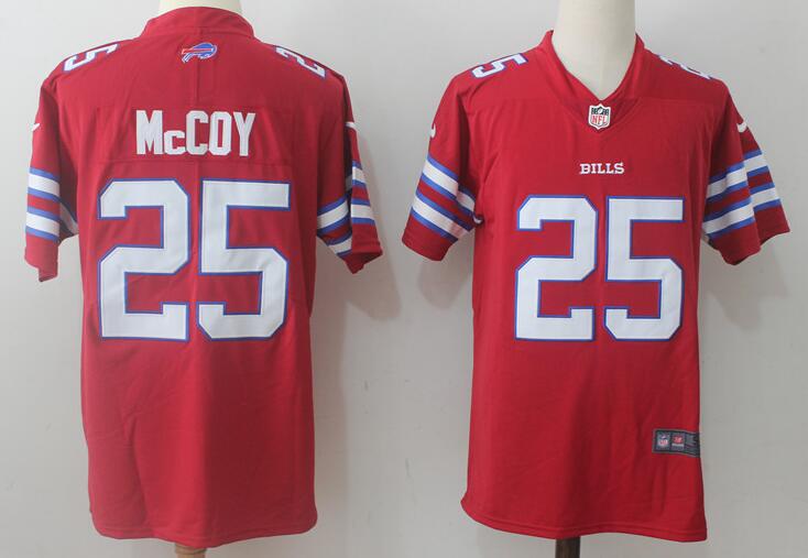 Men's Buffalo Bills LeSean McCoy Nike Red Color Rush Legend Jersey