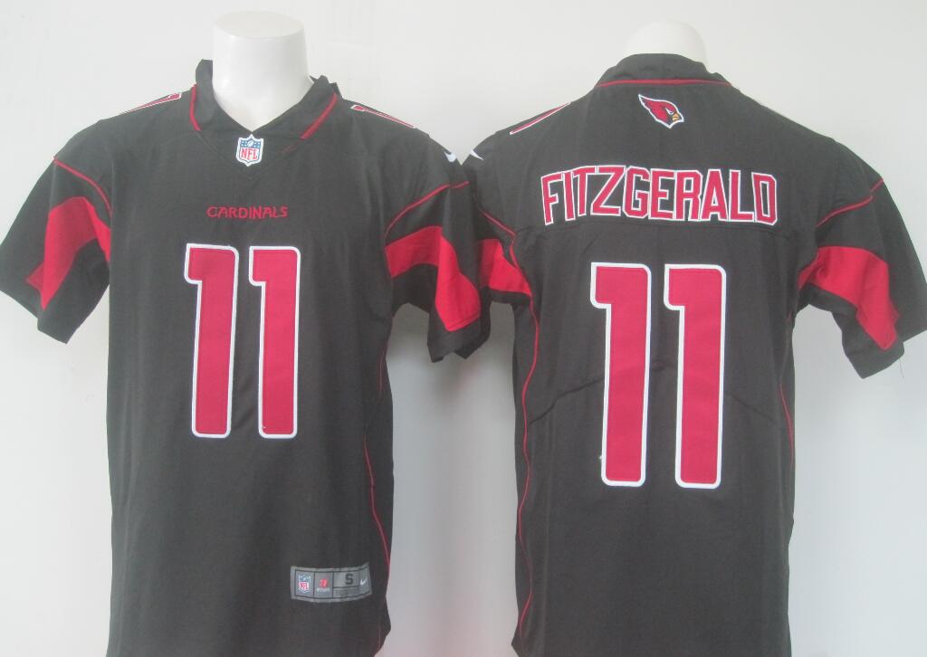 2017 Nike Arizona Cardinals 11 Larry Fitzgerald black Color Rush Limited Jersey