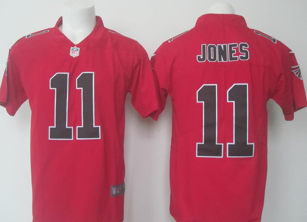 Men's Atlanta Falcons Julio Jones Nike Red Color Rush Legend Jersey