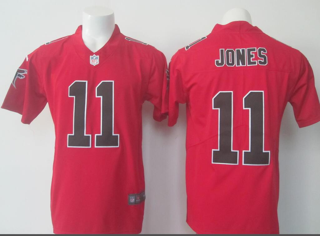 Women's Atlanta Falcons Julio Jones Nike Red Color Rush Legend Jersey