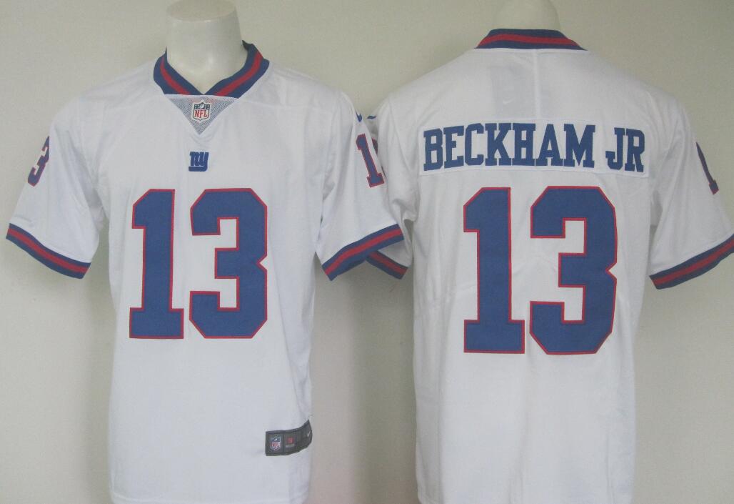 Men's New York Giants Odell Beckham Jr Nike White Vapor Untouchable Color  Legend Jersey