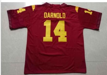 Custom-made MENS SAM DARNOLD #14 USC TROJANS STITCHED JERSEY RED COLOR Custom-made MENS SAM DARNOLD #14 USC TROJANS STITCHED JERSEY RED COLOR