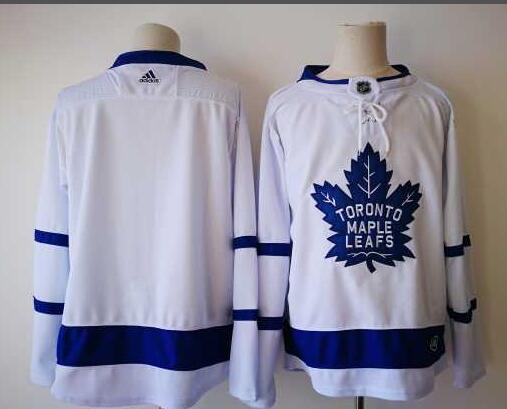 Adidas Men's Toronto Maple Leafs  White Blank Hockey Jersey