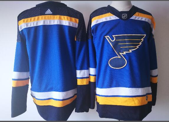 Adidas new men's St. Louis Blues Blank Hockey jersey