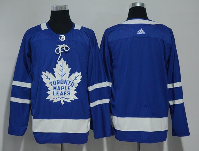 Adidas Men's Toronto Maple Leafs Blue Blank Hockey Jersey