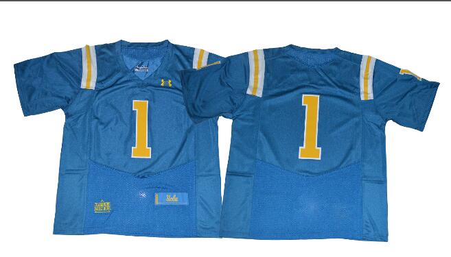2017 UA UCLA Bruins No.1 Fans College Football Jersey - Blue