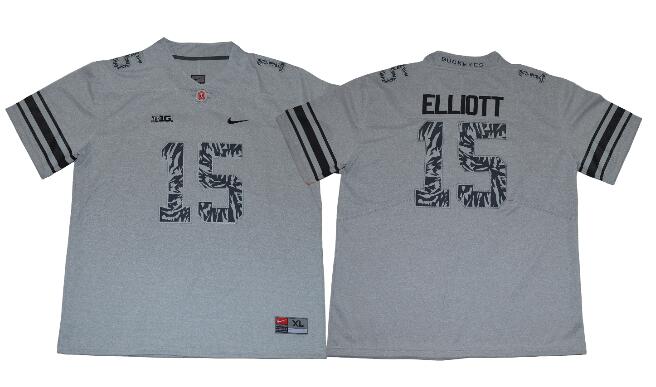 2017-2018 New Ohio State Buckeyes 15 Ezekiel Elliott red men College ncaa Football Jerseys