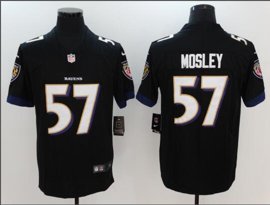 Nike Baltimore Ravens #57 C.J. Mosley Black Alternate Men's Stitched NFL Vapor Untouchable Limited Jersey