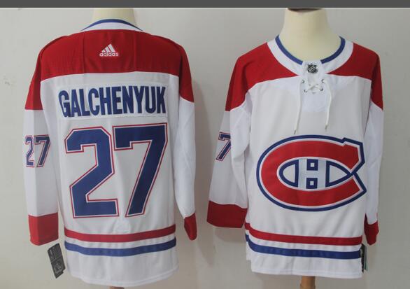 Adidas Men Montreal Canadiens #27 Alex Galchenyuk Red Hockey Jersey