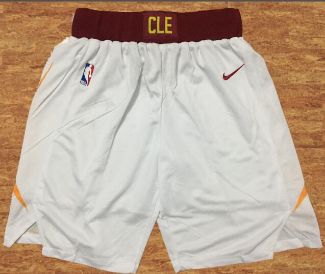 Nike Mens Cleveland Basketball Shorts White