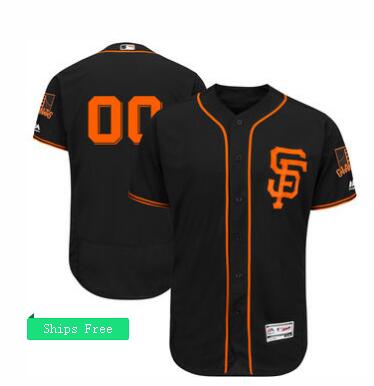 Men's San Francisco Giants Andrew McCutchen Majestic Black Flex Base Authentic Collection Player Jersey