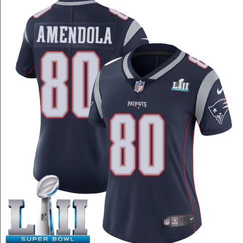 Women Nike Patriots #80 Danny Amendola Football jersey