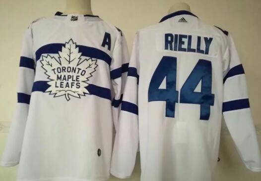 Adidas Toronto Maple Leafs #44 Morgan Rielly White Authentic 2018 Stadium Series Stitched NHL Jersey