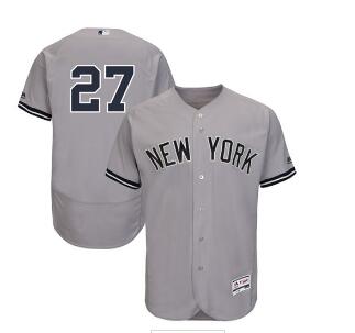 New York Yankees 27 Giancarlo Stanton  Baseball Jersey-002