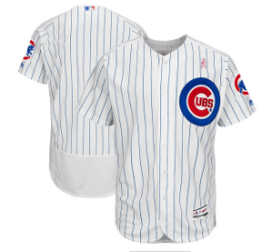 Chicago Cubs Blank White 2018 Mother's Day Flexbase Jersey