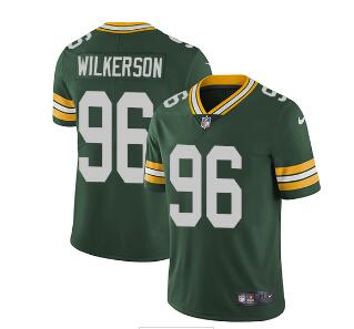 Nike Green Bay Packers #96 Muhammad Wilkerson Green Team Color Men's