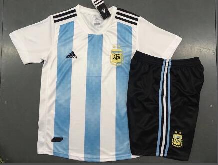 Argentina home 2018 World Cup models children