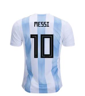 Lionel Messi Argentina 2018 Home Jersey by adidas