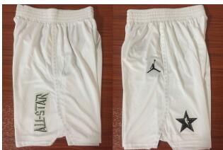 NBA White Jordan Swingman 2018 All Star Shorts