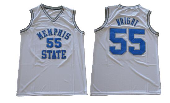 MEMPHIS STATE  #25 PENNY HARDAWAY College Basketball Jersey