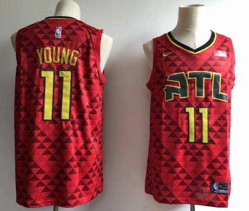 2018 Men 11 Trae Young  Basketball Jersey