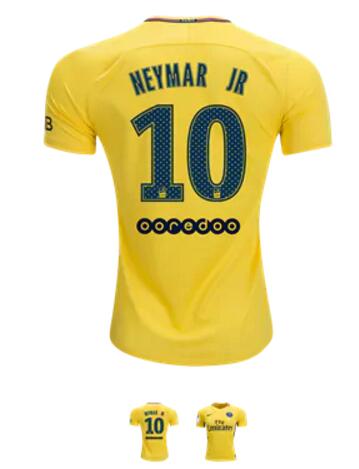 Nike Neymar Paris Saint-Germain Away Jersey 17/18